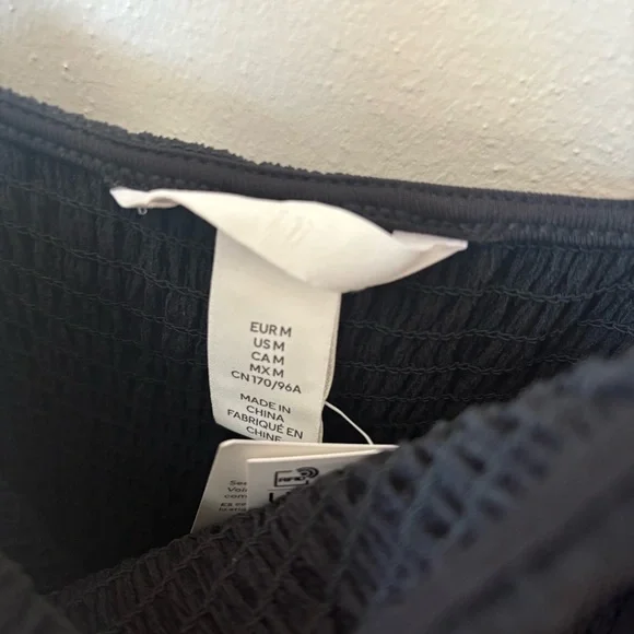 2 H&M Smocked Midi Dresses M - Picture 6 of 6